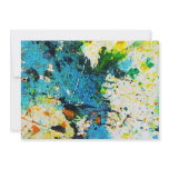 Dutch Modern Art Invitation Cards