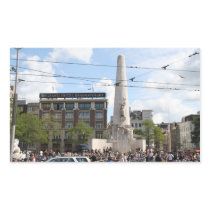 Dutch National Monument Rectangular Stickers