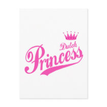 Dutch Princess Postcard