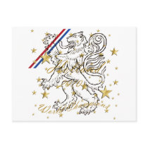 Dutch soccer Holland 2010 World Champions Postcards