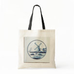 Dutch traditional blue tile bags