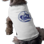 Dutch traditional blue tile pet clothing