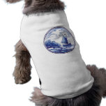 Dutch traditional blue tile pet clothing