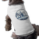 Dutch traditional blue tile pet clothing