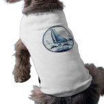 Dutch traditional blue tile pet clothing