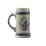 Dutch traditional blue tile mugs