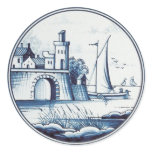 Dutch traditional blue tile stickers