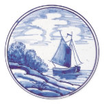 Dutch traditional blue tile stickers