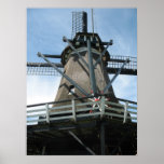 Dutch traditional Windmill Holland Photo Poster posters