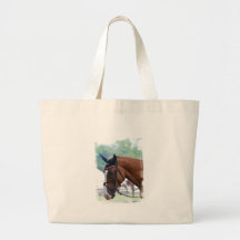Dutch Warmblood Horse Canvas Bag