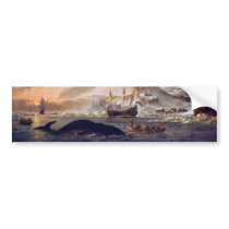 Dutch Whalers Near Spitsbergen by Abraham Storck Bumper Sticker