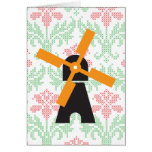Dutch windmill cards