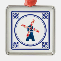 Dutch windmill, windmolen ornament
