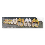 Dutch Wooden Shoes Clogs Bumper Sticker bumper stickers