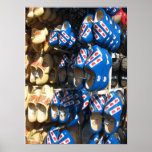Dutch Wooden Shoes Clogs Photo Poster Art Print