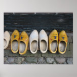 Dutch Wooden Shoes/ Clogs Poster posters