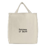 Dutchess of Stuff! Canvas Bags