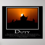 Duty posters