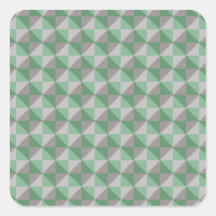 Dwan abstract square and triangle pattern sticker