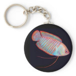 Dwarf Gourami Tropical Fish Keychain