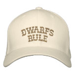 Dwarfs Rule Embroidered Hat embroidered hats
