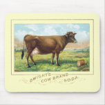 Dwight's Cow Brand Soda Mouse Pads