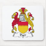 Dyer Family Crest mousepads