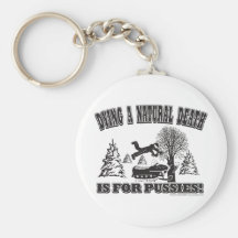 DYING-A-NATURAL KEY CHAIN