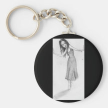 Dying in a doorway key chain