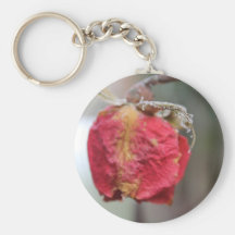 Dying Rose Keychain