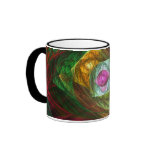 Dynamic Connections Abstract Coffee Mug
