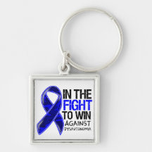 Dysautonomia - Fight To Win Keychain