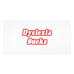 Dyslexia Sucks photo cards