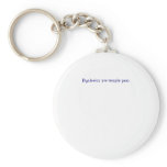 Dyslexics are teople poo keychains