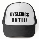 Dyslexics Untie! hats
