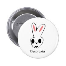 Dyspraxia Pinback Buttons