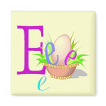 E - Alphabet Magnet