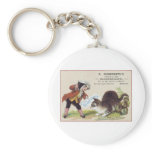 E. Chenoweth's Bakeries Cat Trading Card Key Chain