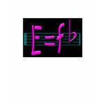 E=F flat for dark in colour t-shirts