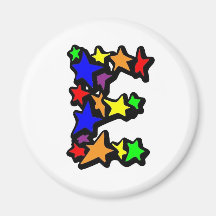 E FRIDGE MAGNET