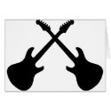 E Guitars Crossed cards