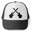 E Guitars Crossed hats