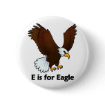 E is for Eagle Buttons