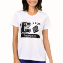 E Is For Electronics t-shirts