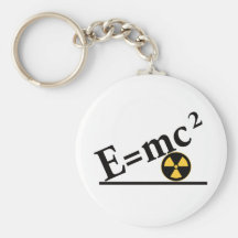 E=mc2 Again Keychains