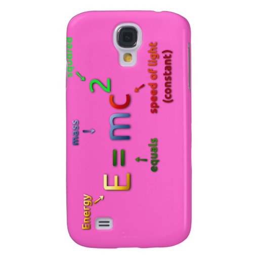 MC^2. E equals MC Squared Galaxy S4 Covers | Zazzle