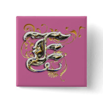 E monogram button