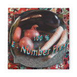 E Numbers (Additives) Free Fridge Magnet