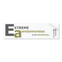 Ea- be the AWESOMENESS Bumper Sticker
