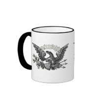 Eagle and Arrows Coffee Mugs